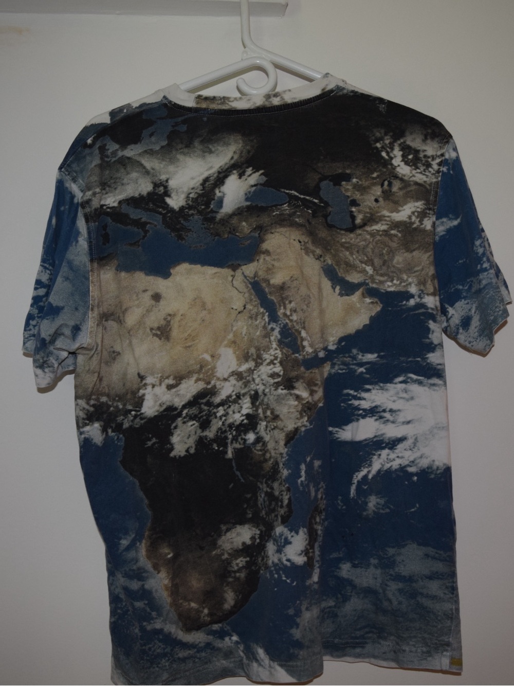 Staple Earth Satellite Graphic Tee - Blue, White & Brown - Picture 4 of 4